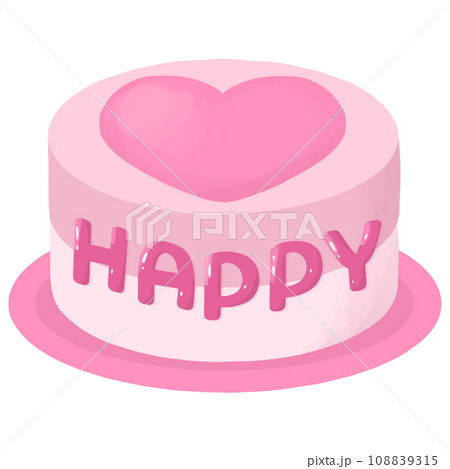 Sweet pink cake Sweet pink cake 108839315