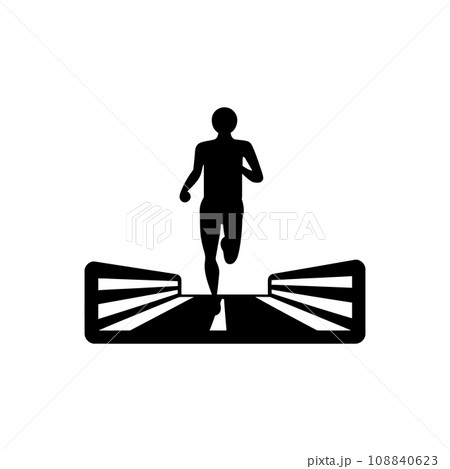 Marathon Route Icon Marathon Route Icon 108840623