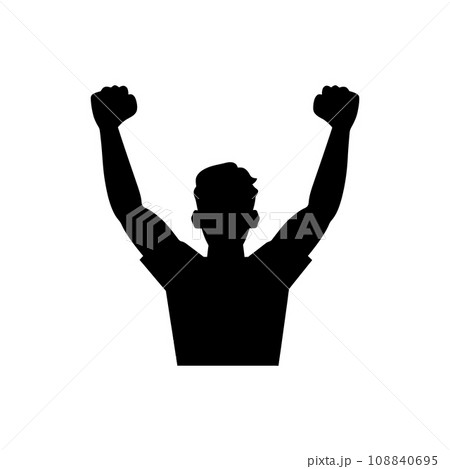 Victory Cheers Icon 108840695