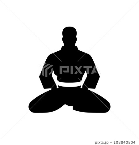 Judo Gi Icon 108840804