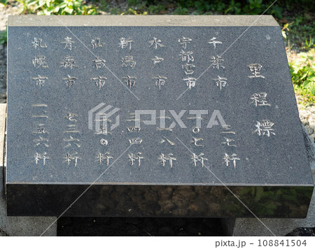 東京都千代田区日本橋にある日本国道路元標複製・道路元標地点碑 東京都千代田区日本橋にある日本国道路元標複製・道路元標地点碑 108841504