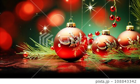 クリスマスのオーナメント クリスマスのオーナメント 108843342