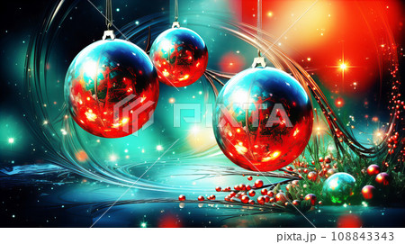 クリスマスのオーナメント クリスマスのオーナメント 108843343