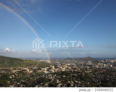 Rainbow over Honolulu Rainbow over Honolulu 108846015