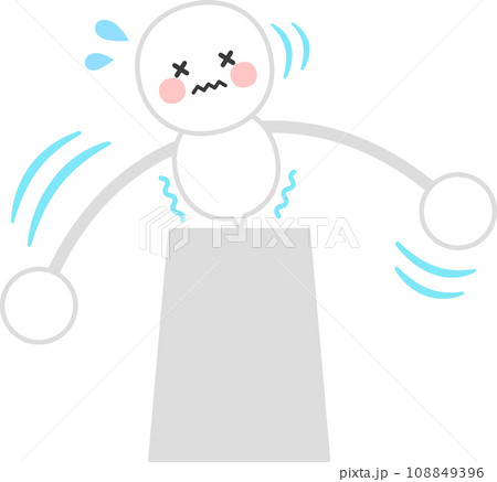 バランスを崩したヤジロベエ 108849396