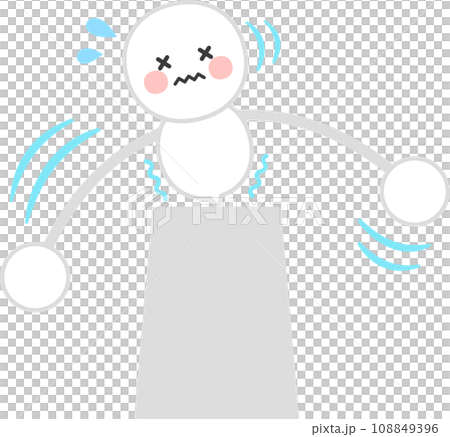 バランスを崩したヤジロベエ 108849396