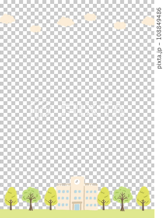 與學校的風景圖 與學校的風景圖 108849486