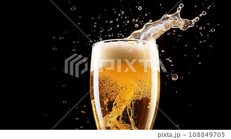 冷えたビール 108849705
