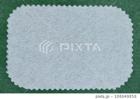 和紙のフレーム背景素材（グリーン枠） 108849858