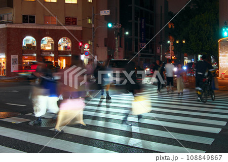 広尾夕景 - 広尾橋交差点 都市景観(2023年11月) 広尾夕景 - 広尾橋交差点 都市景観(2023年11月) 108849867