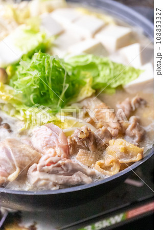 鶏肉の白湯（パイタン）鍋 108853327