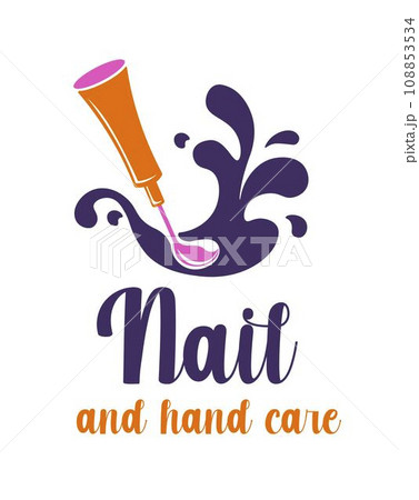 Manicure salon for hand care, beauty procedure 108853534