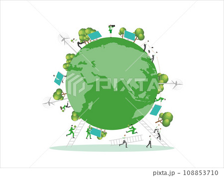 ESG sustainability business, Earth 108853710