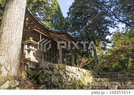 比叡山延暦寺 秋の山王院堂 比叡山延暦寺 秋の山王院堂 108855614