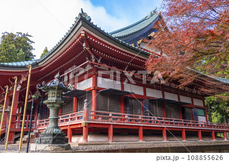 比叡山延暦寺東塔　秋の大講堂 108855626