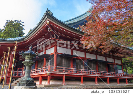 比叡山延暦寺東塔　秋の大講堂 108855627