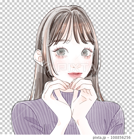 heart with both hands 108856256
