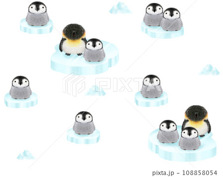 ペンギンのシームレスパターン A-1 PNG ペンギンのシームレスパターン A-1 PNG 108858054