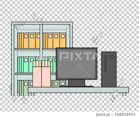 clean office illustration clean office illustration 108859455