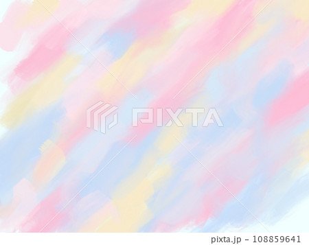 ブライトカラーのマーブル柄 背景素材 108859641