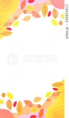 秋のカラフルな紅葉の背景素材 バックイメージ 秋のカラフルな紅葉の背景素材 バックイメージ 108859817