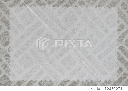 和紙のフレーム背景素材（模様タイプ枠） 108860714