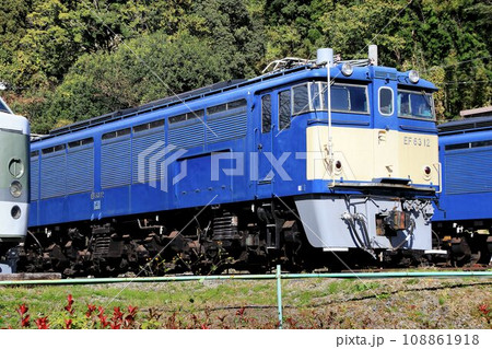 汽笛よ響け!!往時の雄姿を今に伝える…峠のシェルパ・EF63電気機関車【単機】 108861918