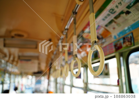市電のつり革 市電のつり革 108863038