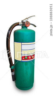 Fire Extinguisher, Green Color, Accidents and Disasters, Architecture, Assistance 108863051