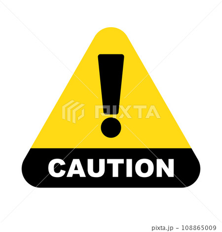 注意のアイコン 108865009