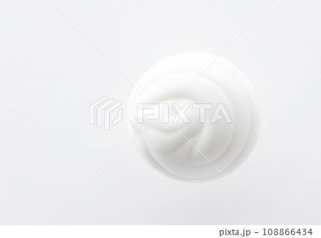ソフトでなめらかな泡　クリーム素材 108866434