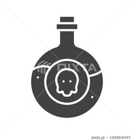 Poison icon vector image. 108868445