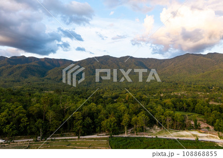 Omkoi district is nestled in a beautiful mountainous and forest area in the Northern Thailand. Omkoi district is nestled in a beautiful mountainous and forest area in the Northern Thailand. 108868855