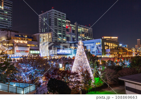 イルミネーションのお台場 東京夜景 イルミネーションのお台場 東京夜景 108869663
