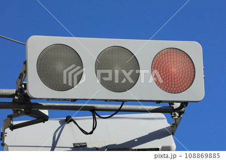 赤信号 LED信号機 赤信号 LED信号機 108869885