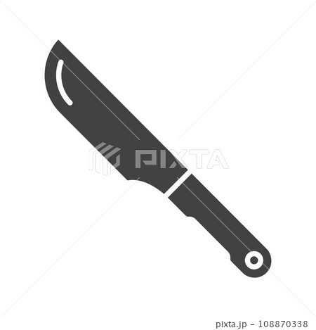 Kitchen Knife icon vector image. Kitchen Knife icon vector image. 108870338