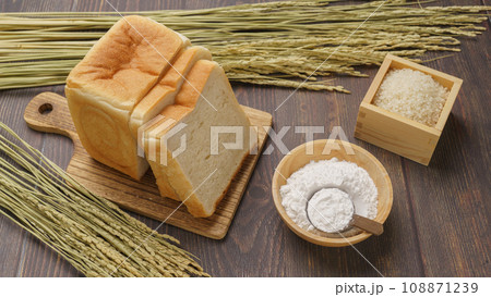 米粉入りパン イメージ|(米粉・白米・食パン) 米粉入りパン イメージ|(米粉・白米・食パン) 108871239