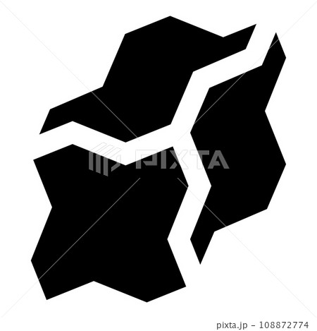 Coal charcoal icon black color vector illustration image flat style 108872774