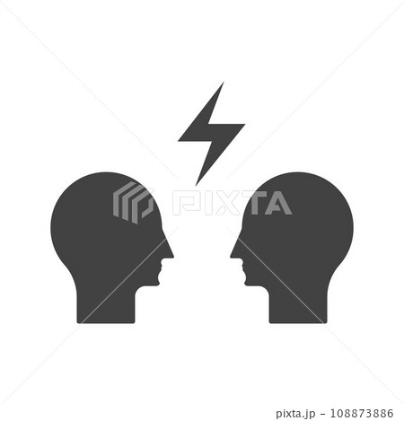 Altercation icon vector image. Altercation icon vector image. 108873886