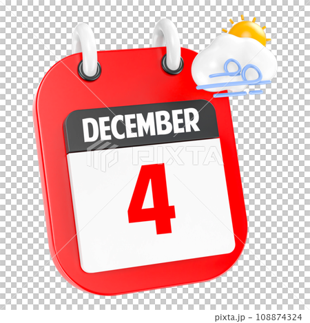 icon calendar 3d render of day icon calendar 3d render of day 108874324