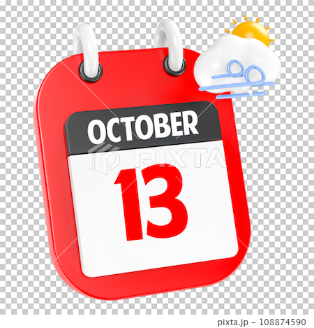 icon calendar 3d render of day icon calendar 3d render of day 108874590
