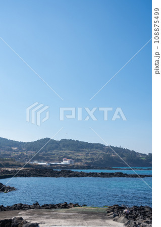 Seascape nature scenery in Jeju Island, Korea 108875499