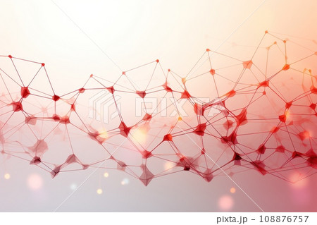 biotechnology network, science or medical background, generative ai 108876757