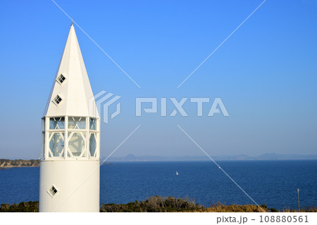 安房埼灯台　三浦市三崎町城ヶ島の風景 108880561