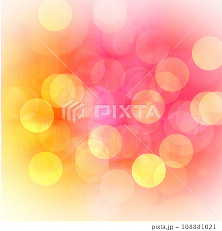 Red, yellow bokeh background with copy space for text or your images, Suitable for seasonal, holidays, event, celebrations, Ad, Poster, Sale, Banner, Party, and design works 108881021