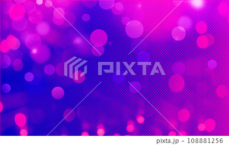 Pink, blue bokeh background for seasonal, holidays, event and celebrations 108881256