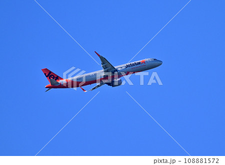 ジェットスターA321neoLR26上昇 ジェットスターA321neoLR26上昇 108881572