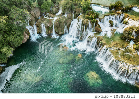 Waterfalls at Krka 108883213