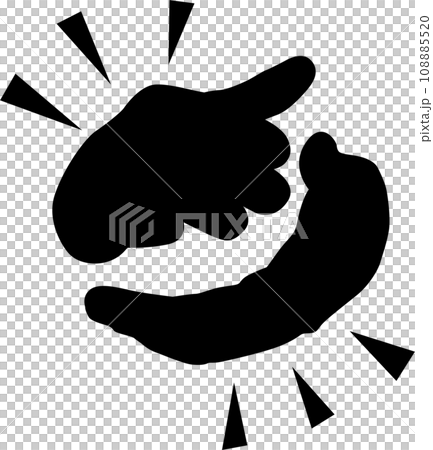 clapping hands icon 108885520