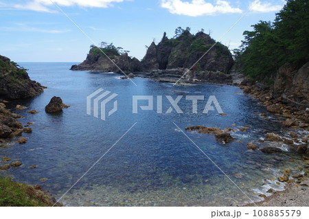 隠岐の島町布施浄土が浦の景色 108885579